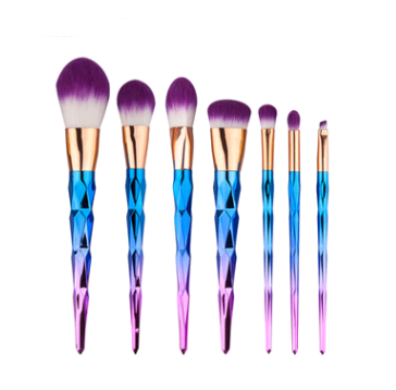 7 makeup brushes, makeup tools, diamond makeup brush foundation brush - Mubimart - Makeup Brush 