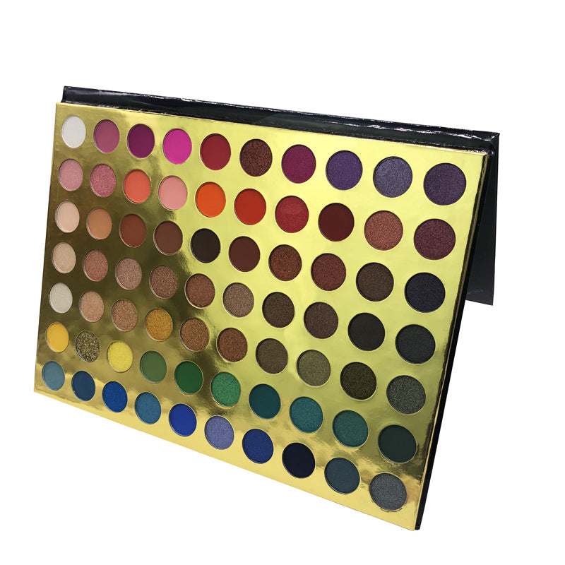 70 Color Eyeshadow Multicolor Eyeshadow Palette Matte Pearlescent Color - Mubimart -  