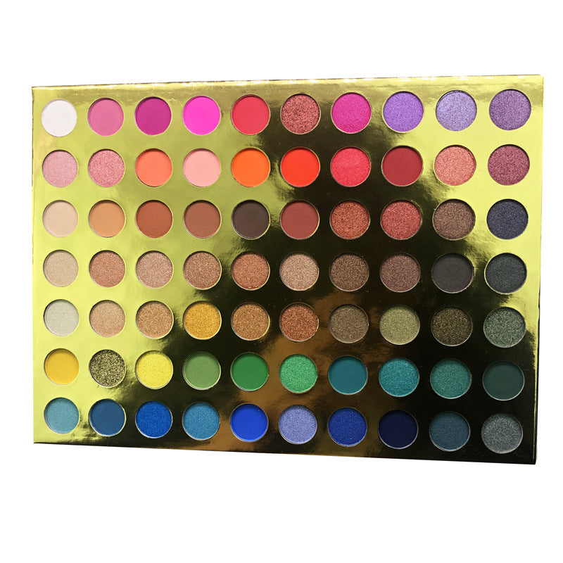 70 Color Eyeshadow Multicolor Eyeshadow Palette Matte Pearlescent Color - Mubimart -  