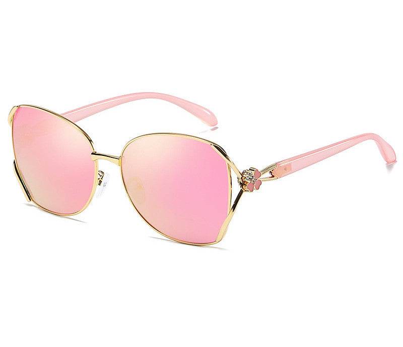 Ladies Polarized Sunglasses Fashion Sunglasses Anti-UV Polarized Glasses - Mubimart