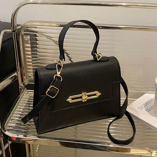Single Shoulder Bag For Women, French Fashion Retro Versatile Crossbody Handbag For Women - Mubimart