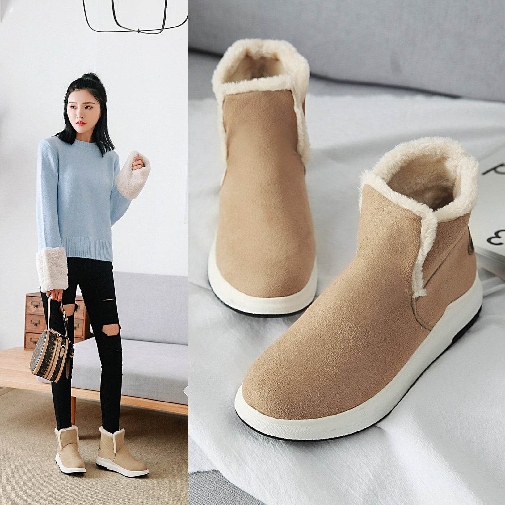 Platform snow boots - Mubimart