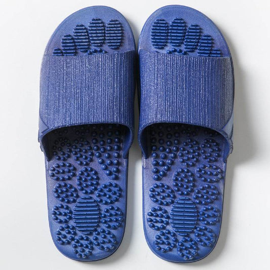 Reflexology Foot Massage Slippers Bath Slippers Tension Relief Acupuncture Feet Massager Household Slipper Foot Health Care - Mubimart