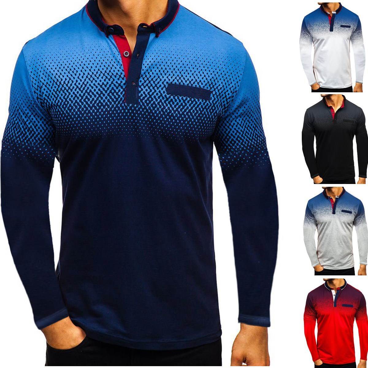 polo long sleeve shirt - Mubimart