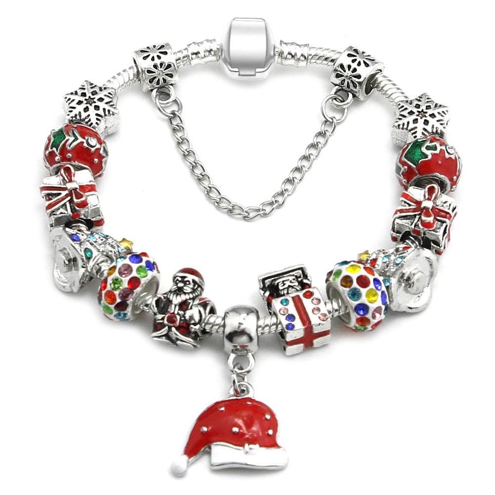 Christmas DIY Beaded Bracelet For Women - Mubimart
