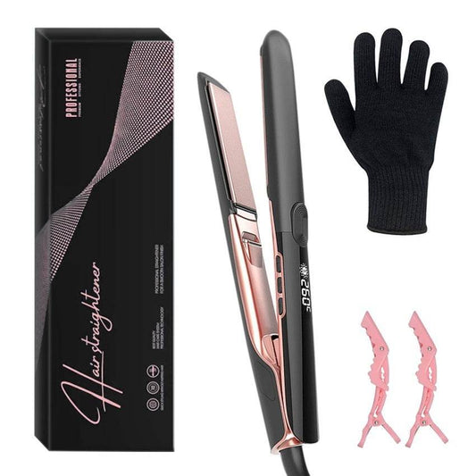 Hair Straightener Anion Hair Straighter Hair Curler - Mubimart