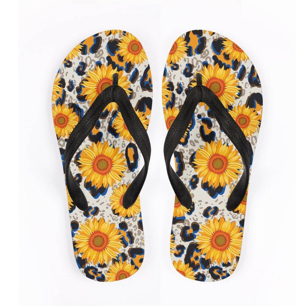 Flip Flops Animal Texture Outdoor Beach Leisure Flip-flops - Mubimart