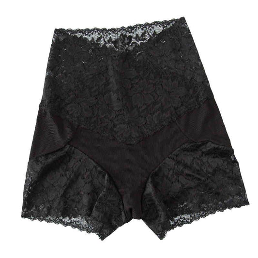 Boxer lace high waist panties - Mubimart