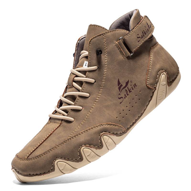 Summer Men's Casual Ankle Boots - Mubimart