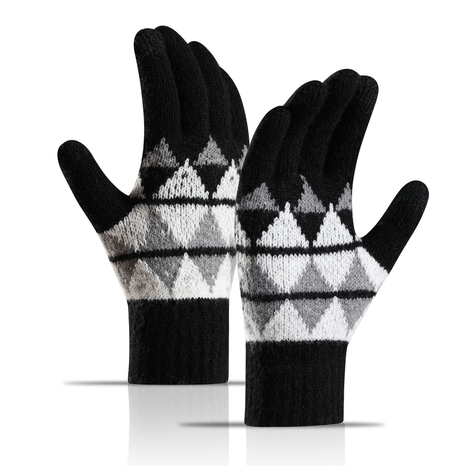 Neue Strickhandschuhe für Männer und Frauen im Herbst und Winter