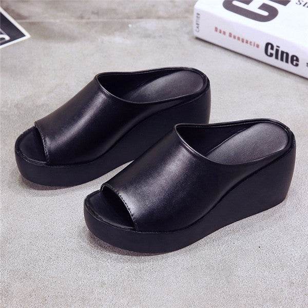 Wedge sandals and slippers - Mubimart