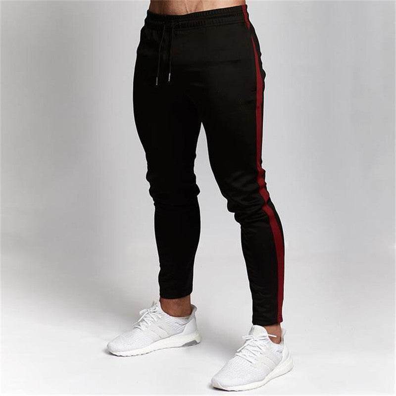 Colorblock casual sweatpants men - Mubimart