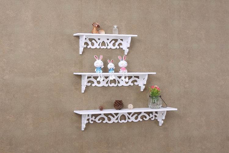 PVC Wall Shelf Punch-free - Mubimart