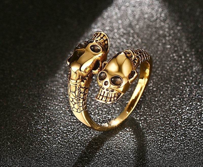 Skull casting ring men - Mubimart