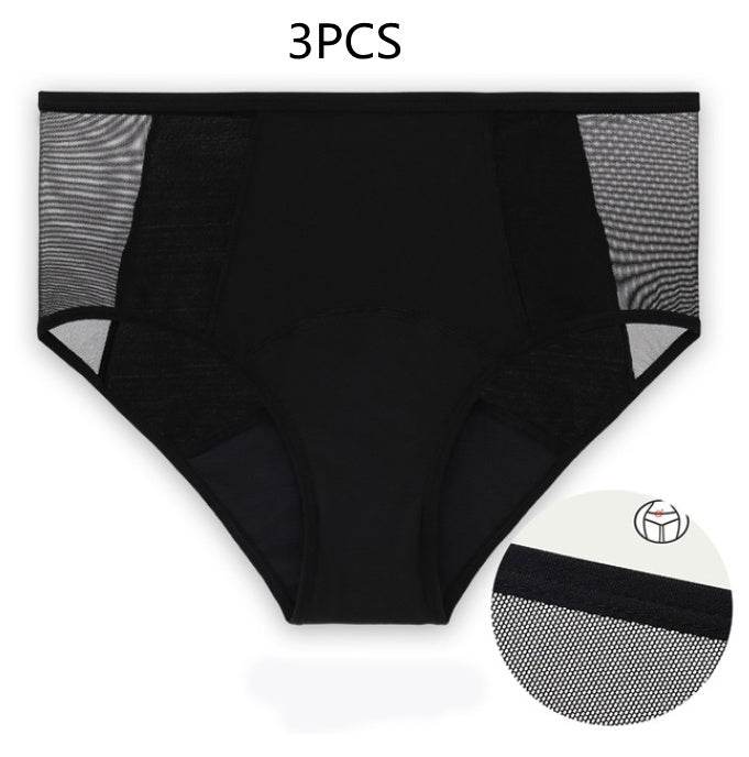 Bamboo Fiber Leak Proof Menstrual Panties Women Underwear - Mubimart