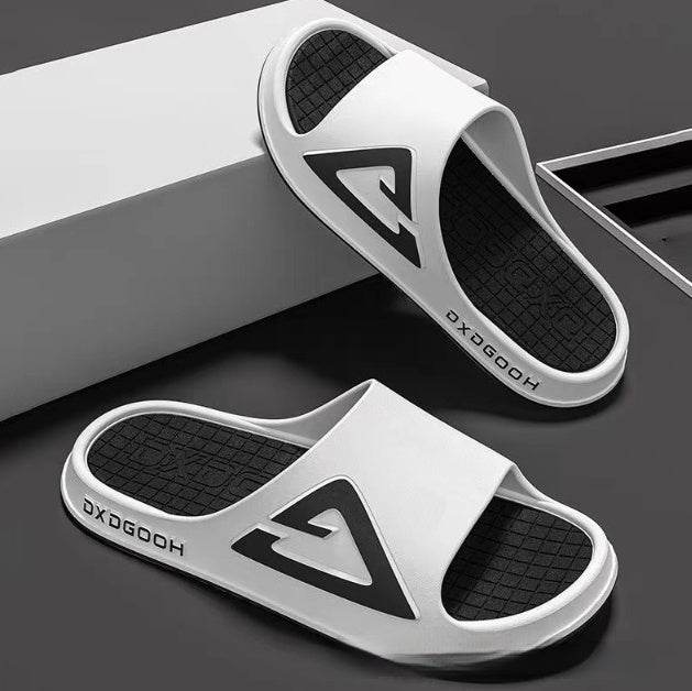 Flip-Flops Outdoor Non-slip Slip Slip-on Slippers For Men - Mubimart