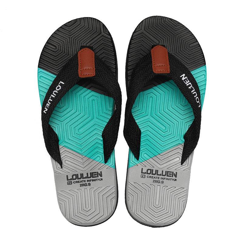 Summer Fashion Personality Beach Men Flip-flops - Mubimart