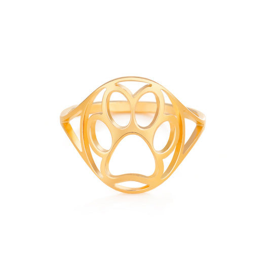 Stainless Steel Animal Ring Ladies Ring