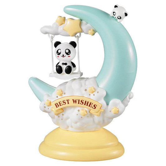 Cartoon moon table lamp - Mubimart