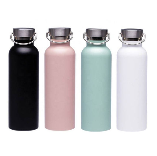 Stainless steel sports water bottle - Mubimart