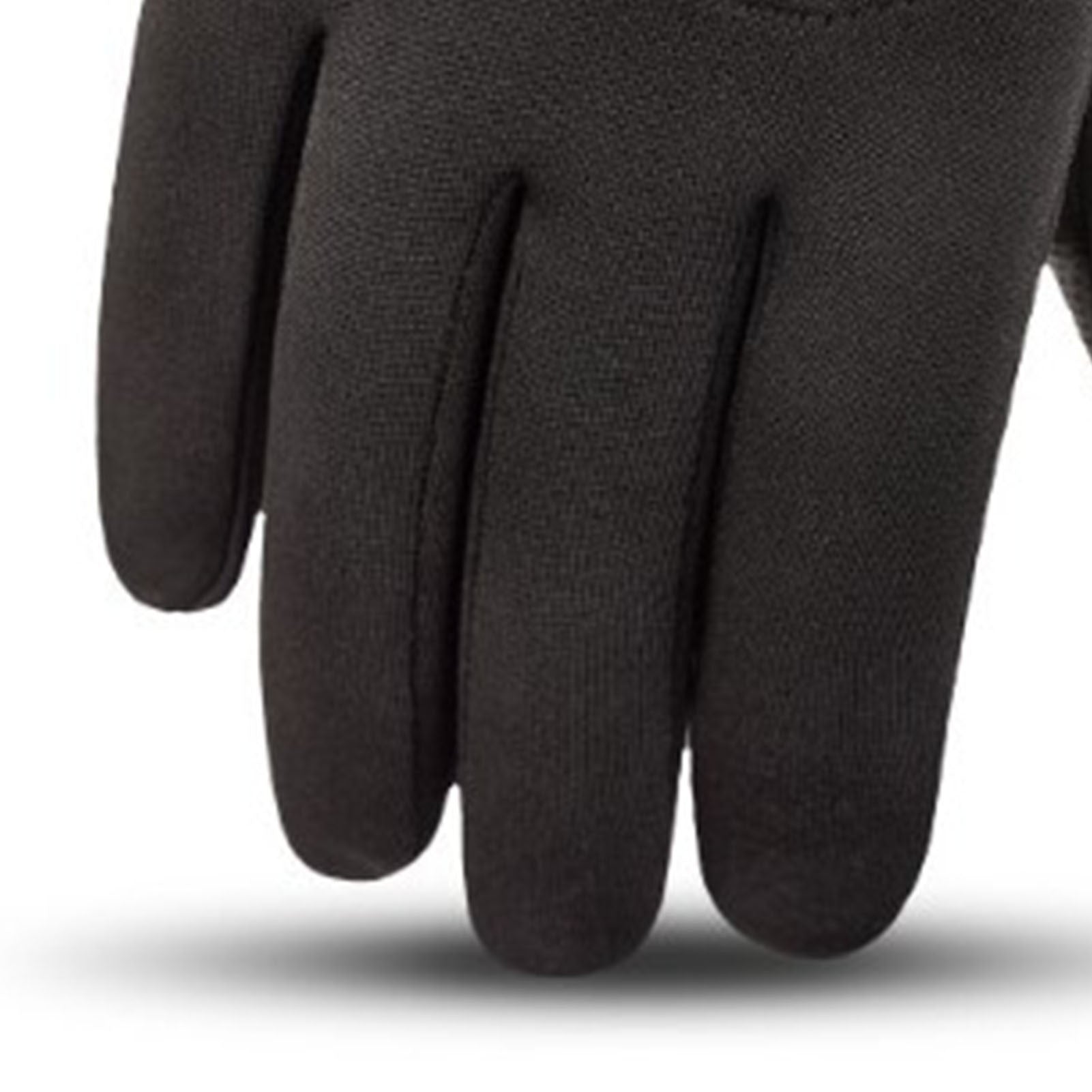 Winterhandschuhe für Herren, Touchscreen, winddicht, wasserdicht, gebürstete Handschuhe für Outdoor-Sportaktivitäten, Skifahren, Schwarz, L