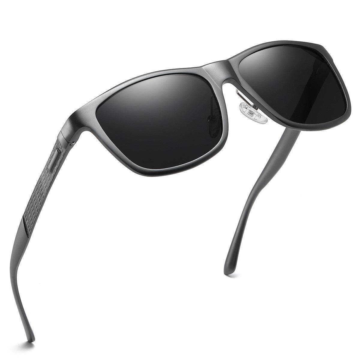 Fashion Aluminum Magnesium Polarized Sunglasses - Mubimart