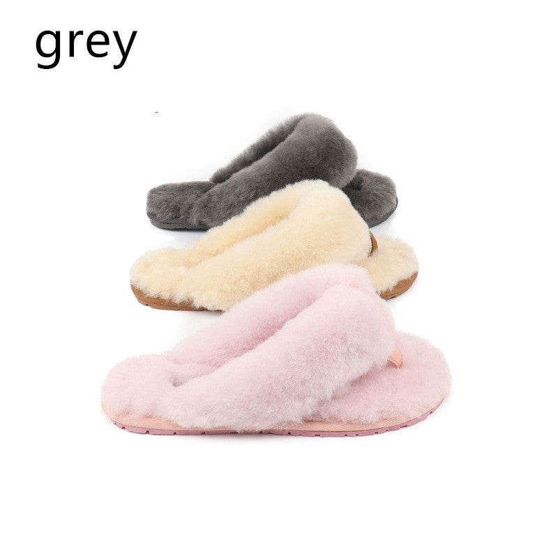 Snow boots women's flip flops - Mubimart