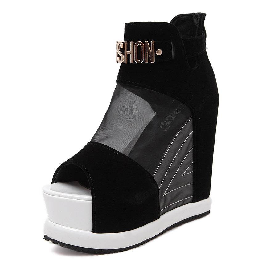 Wedge heeled sandals - Mubimart