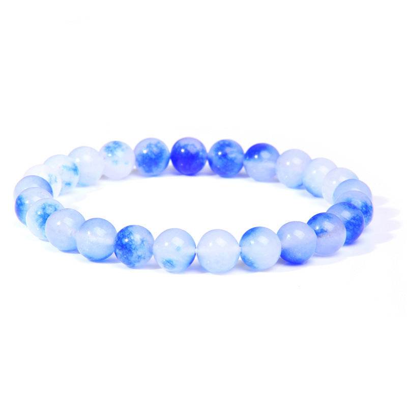 Natural Stone Beads Bracelet Men - Mubimart