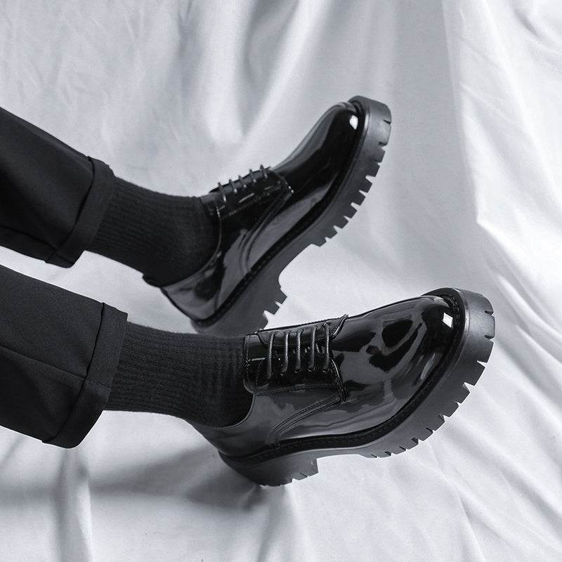 Men's Business Dress Leather Shoes - Mubimart