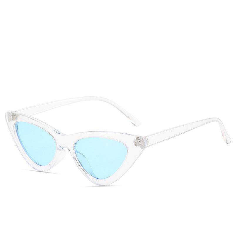 Retro Triangle Cat-eye Sunglasses - Mubimart