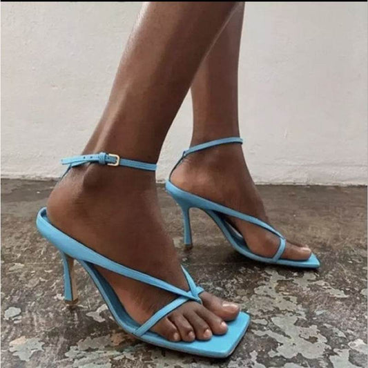 Summer flat strap sandals - Mubimart