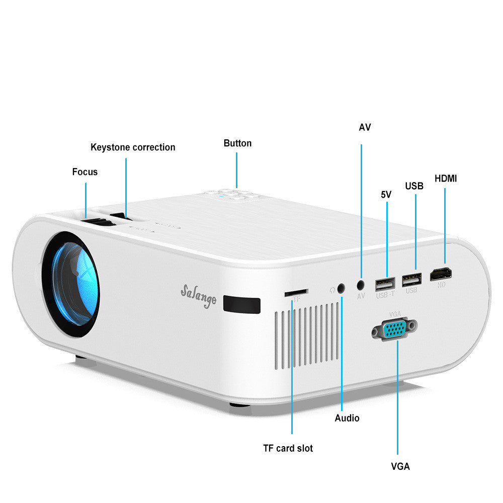 720p Portable Smart Projector Supports Home Use - Mubimart -  