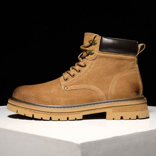 Workwear British Style Men's Hiking Boots - Mubimart
