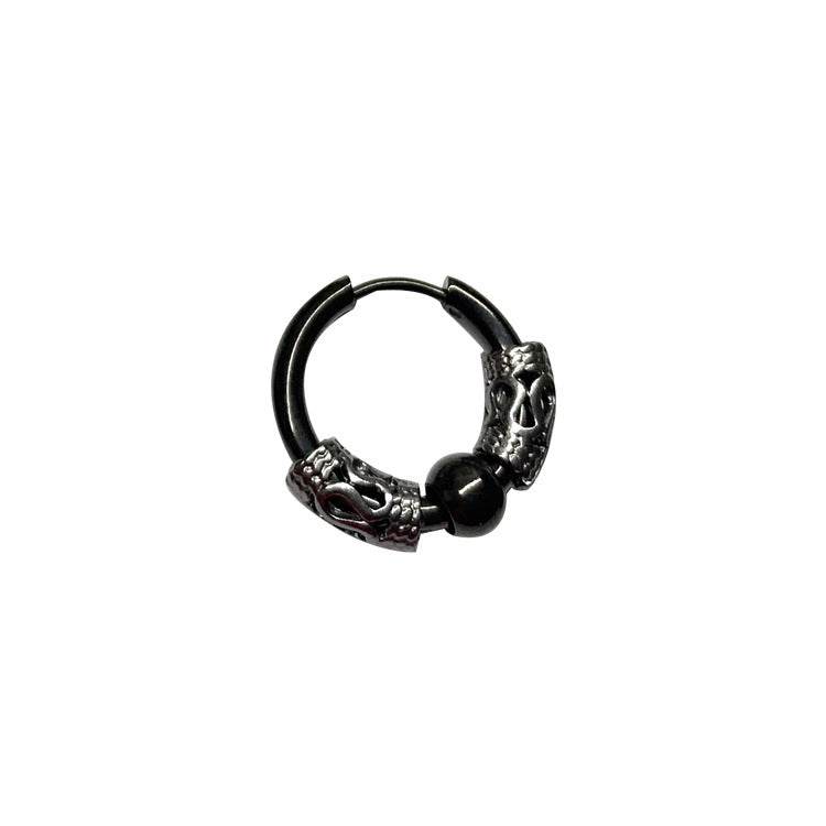 Personality Dragon Pattern Totem Earrings Student Earrings Men - Mubimart
