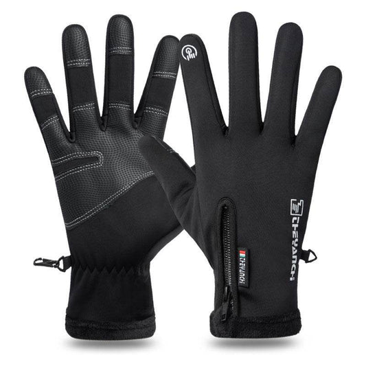 Winter Gloves Touchscreen Non-Slip Unisex Waterproof Windproof Warm Cycling Ski Sports Gloves Women Men - Mubimart