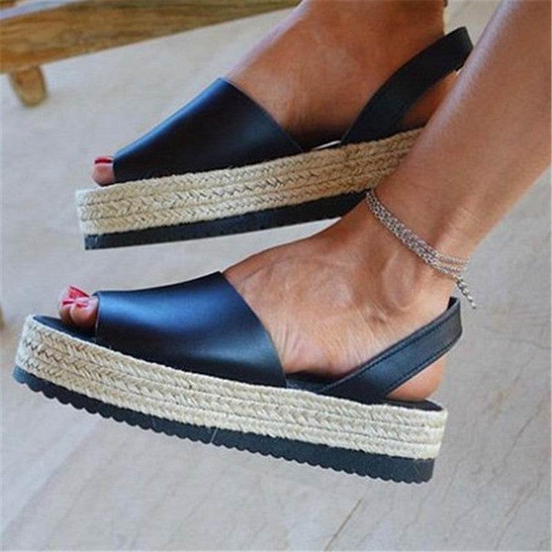 Fashion wedge sandals - Mubimart