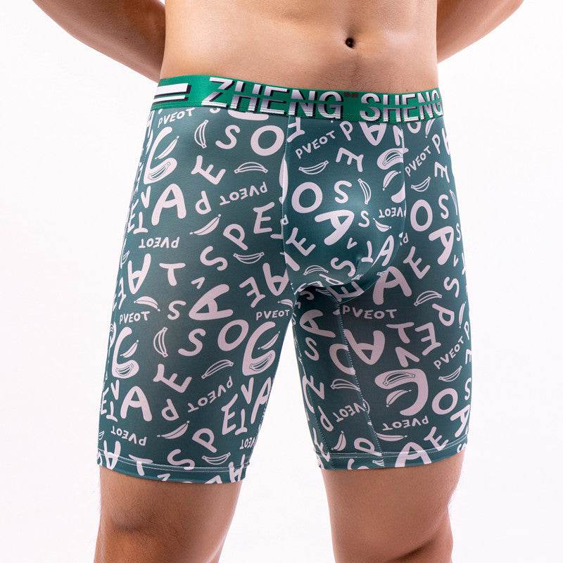 Men's Boxers Ice Silk Underwear - Mubimart