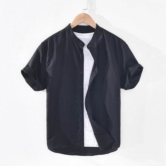Loose linen shirt - Mubimart