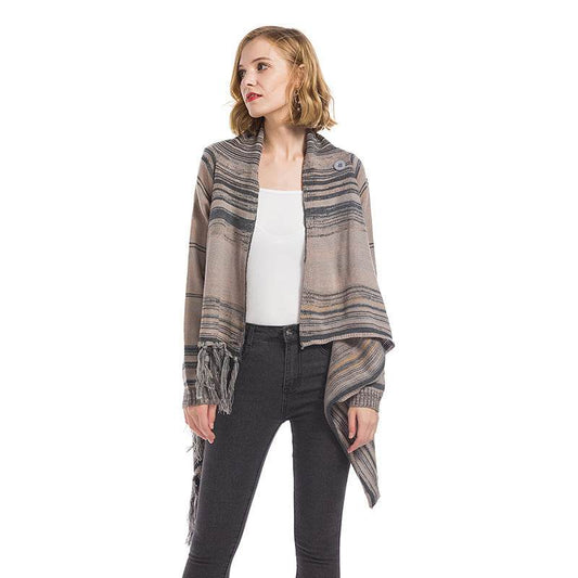 Cardigan Coat Plus Size Sweater - Mubimart