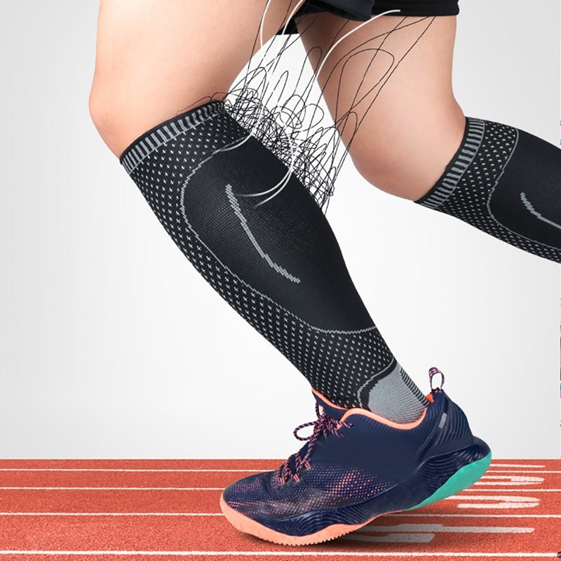 Calf knitted breathable compression socks - Mubimart -  