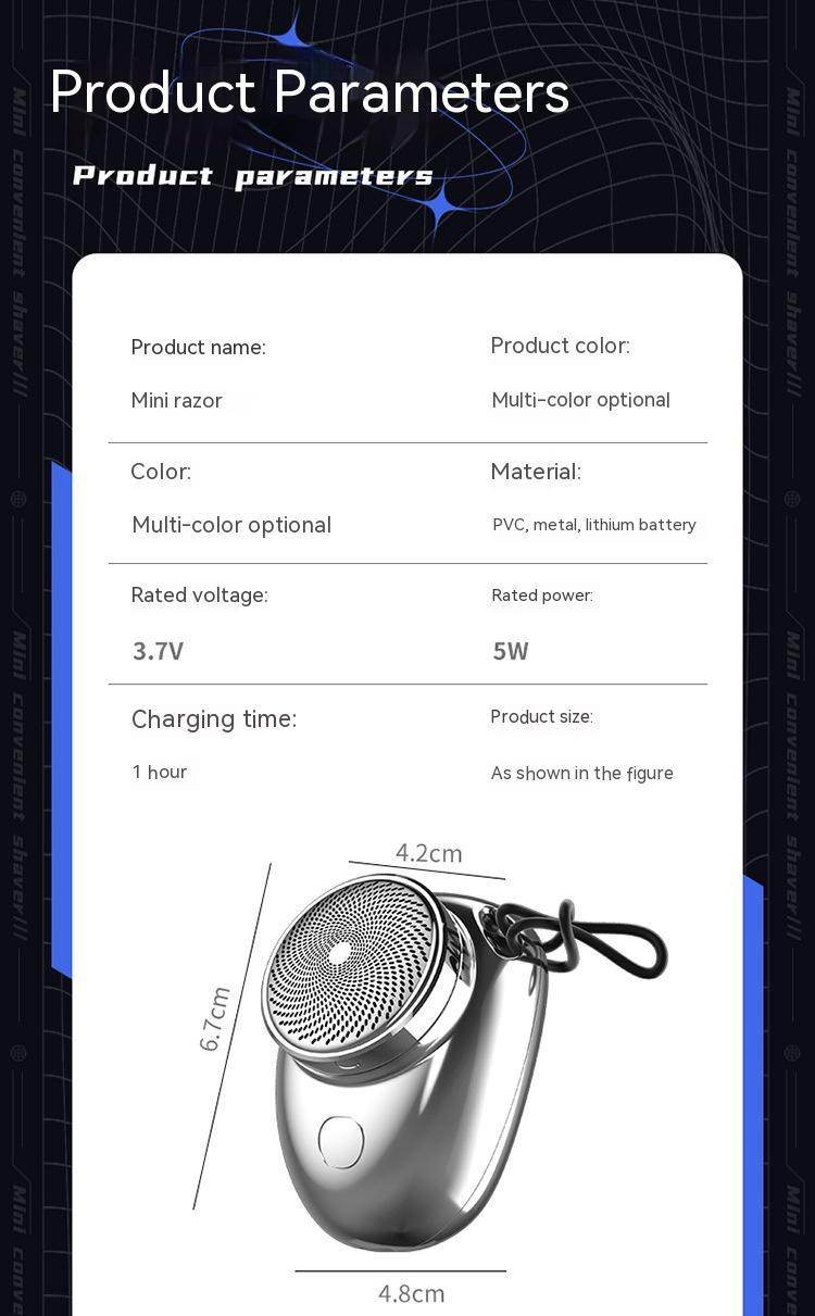 Electric Shaver Fully Automatic For Men - Mubimart