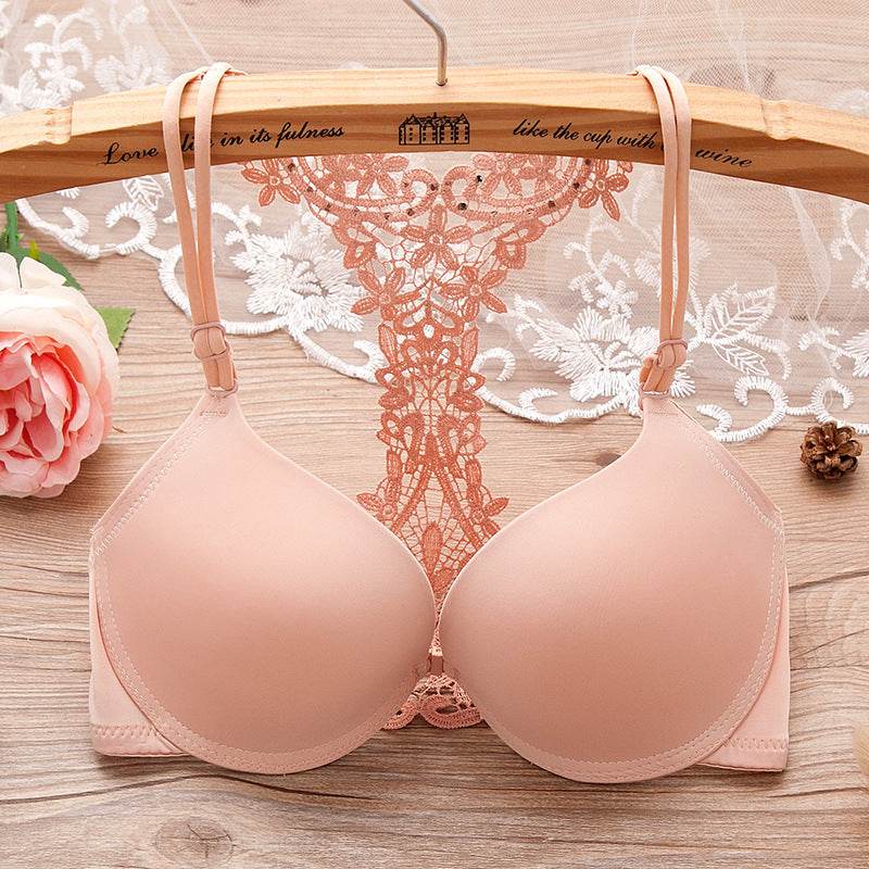 Japanese Lace Beauty Back Lingerie Bra - Mubimart