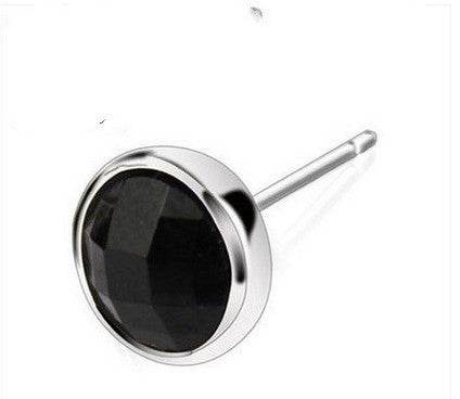 Not Sensitive 925 Silver Men Earrings - Mubimart