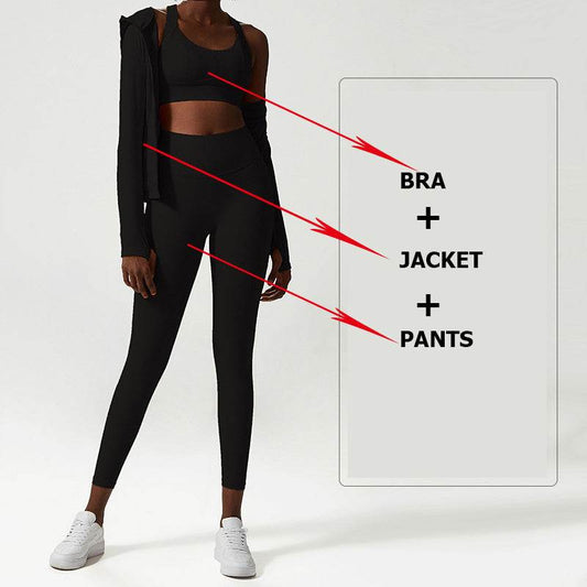 Large Yoga Suit Fitness Women - Mubimart