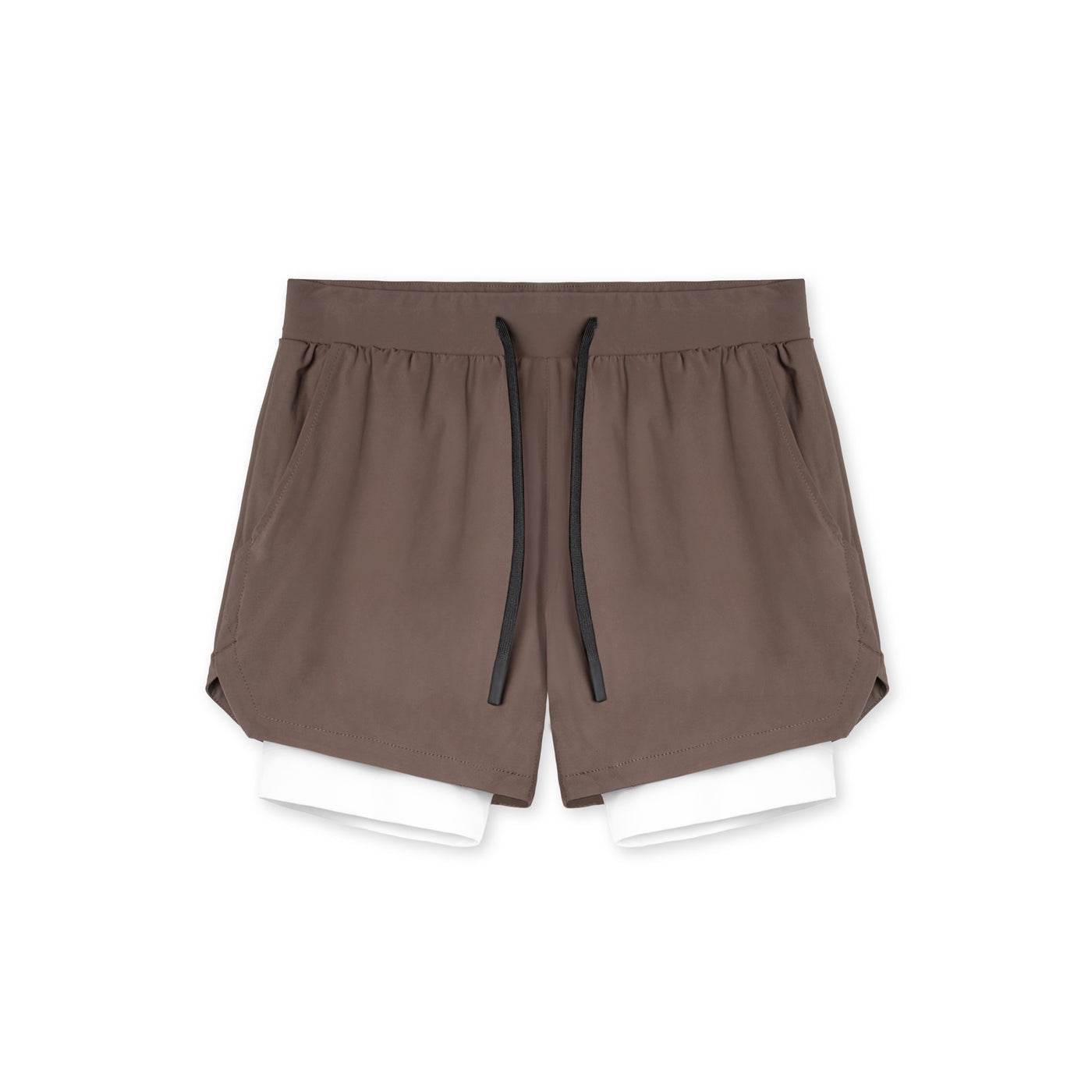 Workout Shorts Men's Nylon Running Training Elastic Quick-drying - Mubimart