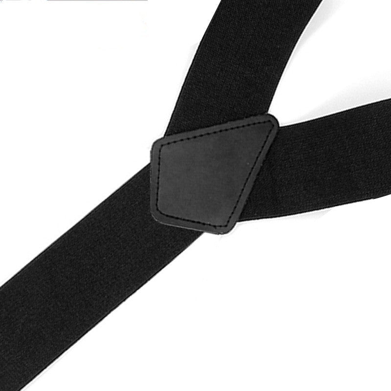 Adult Suspenders Black Men's Suspenders