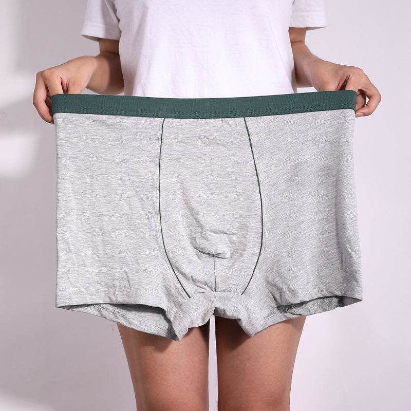 Men's Oversized Cotton Baggy Boxers - Mubimart