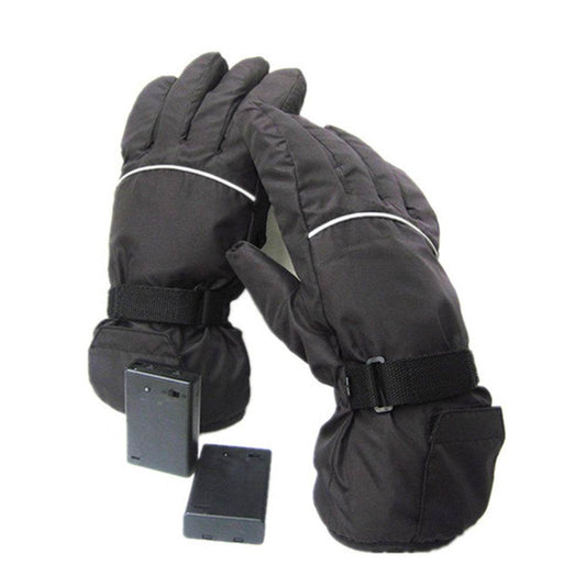 Cycling Gloves Five-finger Back Thermoelectric Gloves - Mubimart