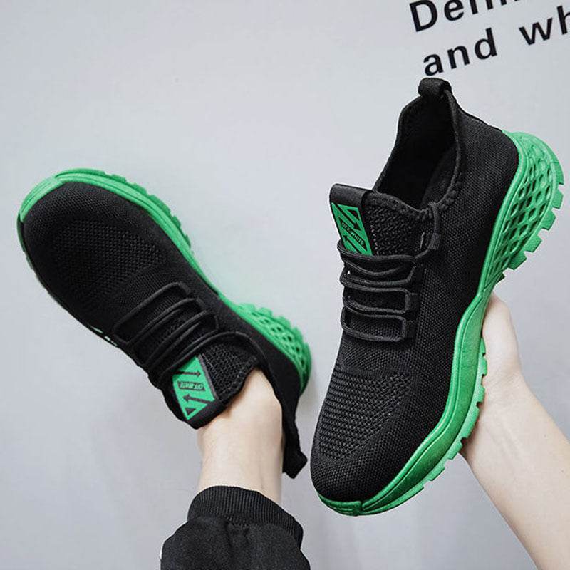 Men Sneakers Mesh Sports Shoes - Mubimart